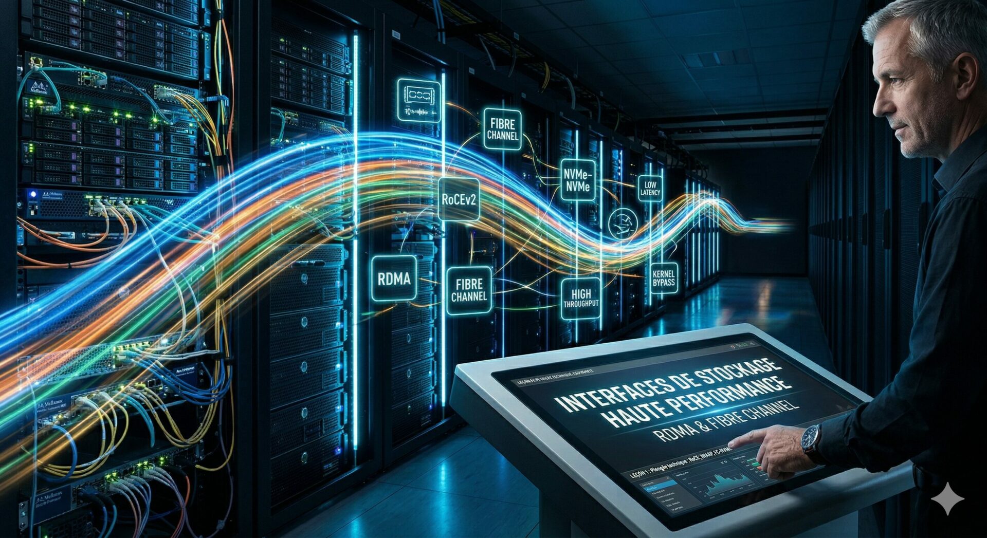 Les composants du SAN (Storage Area Network)